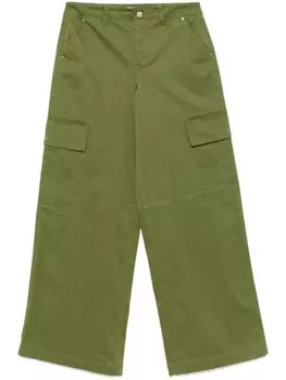 Michael Michael Kors широкие брюки карго, зеленый