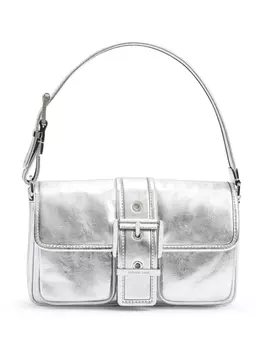 Michael Michael Kors средняя сумка через плечо Colby, серебристый