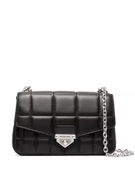 Michael Michael Kors стеганая сумка Soho, черный