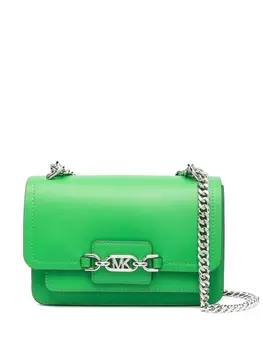 Michael Michael Kors сумка через плечо Heather с логотипом, зеленый