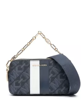 Michael Michael Kors сумка через плечо Jet Set с монограммой, синий