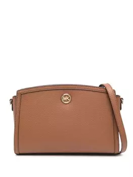 Michael Michael Kors сумка через плечо с логотипом, коричневый