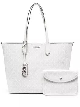 Michael Michael Kors сумка-тоут Eliza с монограммой, белый