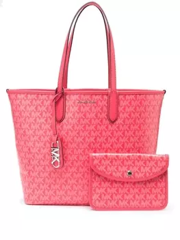 Michael Michael Kors сумка-тоут Eliza с монограммой, розовый