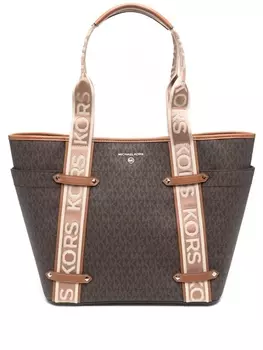 Michael Michael Kors сумка-тоут Maeve с монограммой, коричневый