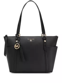 Michael Michael Kors сумка-тоут Nomad с молнией сверху, черный