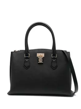 Michael Michael Kors сумка-тоут Ruby среднего размера из сафьяновой кожи, черный