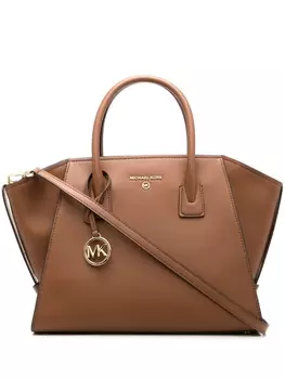 Michael Michael Kors сумка-тоут с логотипом, коричневый
