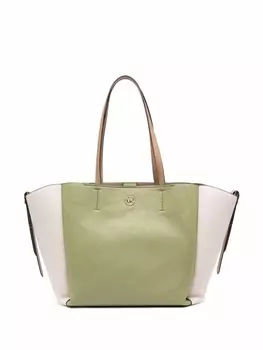 Michael Michael Kors сумка-тоут с логотипом, зеленый