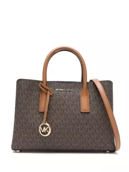Michael Michael Kors сумка-тоут с логотипом, коричневый