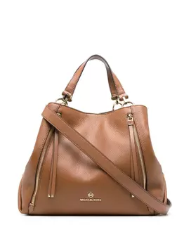 Michael Michael Kors сумка-тоут с логотипом, коричневый