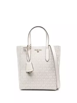 Michael Michael Kors сумка-тоут с монограммой, нейтральный