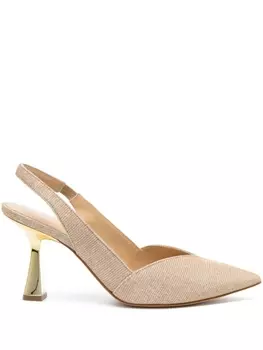Michael Michael Kors туфли Chelsea 80 с блестками, нейтральный цвет