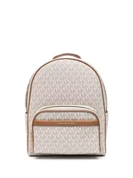 Michael Michael Kors жаккардовый рюкзак среднего размера, нейтральный цвет