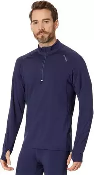 Micro-Elite Chamois Zone Zip-T Hot Chillys, цвет Navy/Navy