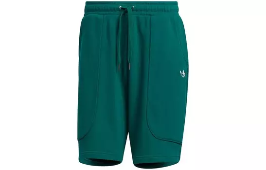 Micro Mark повседневные шорты мужские лесной зеленый Adidas Originals, зеленый