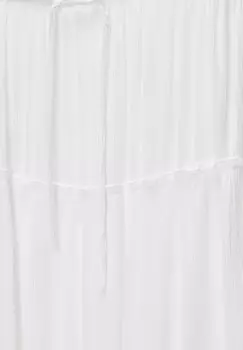 МИДИ Panelled Crepe PULL&BEAR, Юбка А-силуэта белый