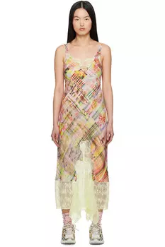 Миди-платье Anemone Collina Strada, мультиколор