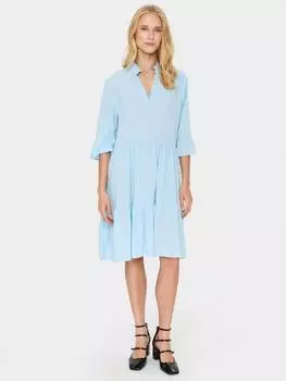 Миди-платье eda с v-образным вырезом Saint Tropez, цвет Airy Blue