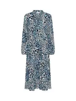 Миди-платье eda с животным принтом Saint Tropez, цвет Baby Blue