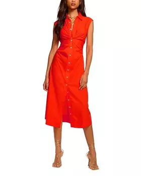 Миди-платье Mihal Ramy Brook, оранжевый