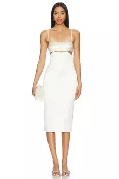 Midi-платье Perez от Camila Coelho, ivory