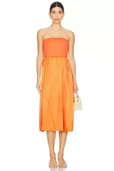 Миди-платье Solange от Michael Stars, persimmon