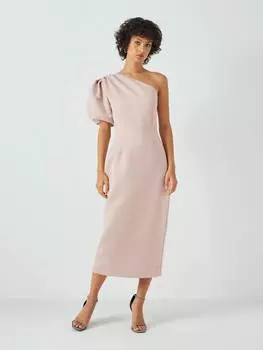 Миди-платье starfire с одним плечом Elliatt, цвет Blush