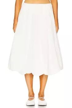 Миди-юбка Esme More To Come, white