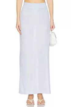 Миди-юбка Simkhai, periwinkle sky