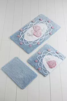 Миджольнир коврик для ванной полумесяц ALS2034 Mijolnir, мультиколор