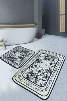 Миджольнир коврик для ванной полумесяц-CHL2595 Mijolnir, бежевый