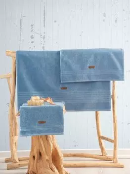 Миджольнир, Wellness- CTN1510, Желтый, Полотенца, 100% ХЛОПОК Mijolnir, темно-синий