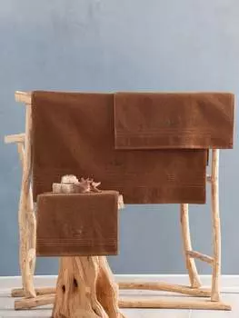 Миджольнир, wellness CTN1512, антрацит, полотенца, 100% ХЛОПОК Mijolnir, коричневый