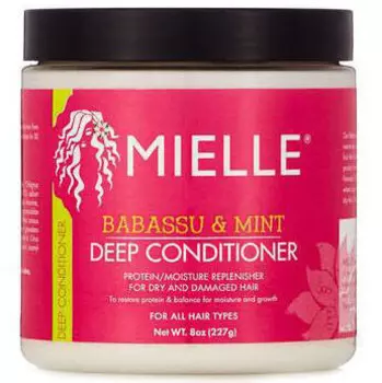 Mielle Babassu & Mint Deep Conditioner, Кондиционер для волос, 237мл