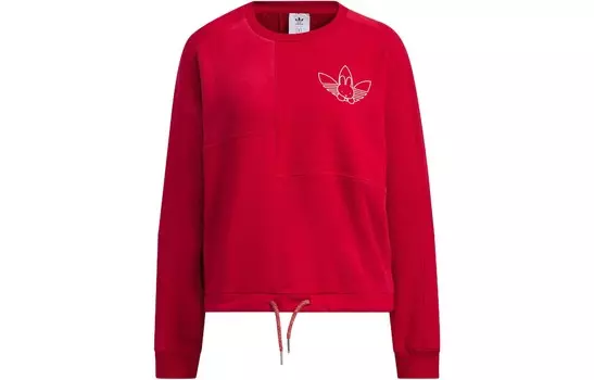MIFFY CREW Толстовка женская Victory красная Adidas Originals