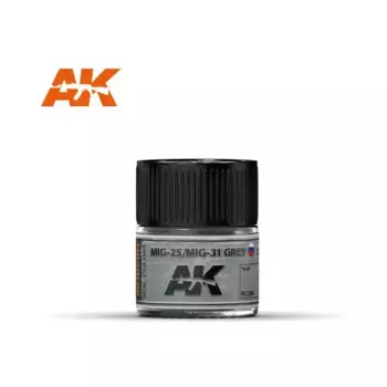 МИГ-25/МИГ-31 Серый, Paint - Real Color (AK-Interactive)