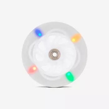 Мигающее колесо 125 мм - Белый Oxelo