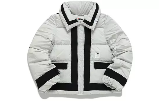 MIHARA YASUHIRO Collaboration Collection Пуховик женский серый Fila
