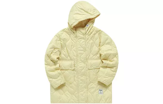 Mihara Yasuhiro X MIHARA YASUHIRO Collaboration Collection Женская стеганая куртка Palai Banana Yellow Fila