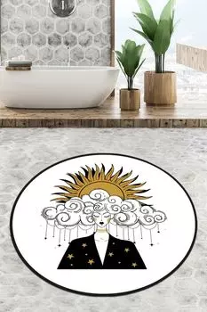 Mijolnir, Afitab- CHL4649, Разноцветный, коврики для ванной, 700 г/м, 100 % ПОЛИЭСТЕР, мультиколор