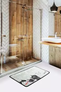 Mijolnir, Angry- CHL1233, разноцветный, коврики для ванной, 700 г/м, 100% микрополиамид, мультиколор