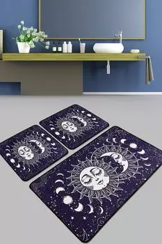 Mijolnir, Aten- CHL4972, Разноцветный, коврики для ванной, 700 г/м, 100 % ПОЛИЭСТЕР, мультиколор