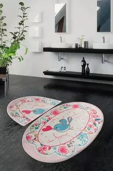 Mijolnir, Bemol- CHL2112, Colorful, коврики для ванной, 700 г/м, 100% микрополиамид, мультиколор