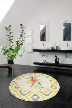 Mijolnir, Blondie- CHL1666, Colorful, коврики для ванной, 700 г/м, 100% микрополиамид, мультиколор