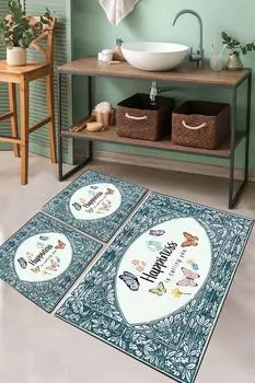 Mijolnir, Calling, набор ковриков для ванной (3 шт.), разноцветный, 100 % ПОЛИЭСТЕР, 50 х 60 см, мультиколор