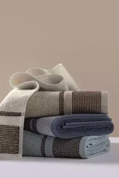 Mijolnir, Casual Asorti, набор полотенец (4 шт.), бежевый, 97 % ХЛОПОК / 3 % ПОЛИЭСТЕР, 50 x 90 см