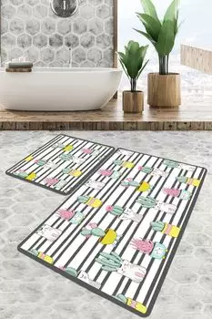 Mijolnir, Catinus- CHL4719, разноцветный, коврики для ванной, 700 г/м, 100% ПОЛИЭСТЕР, мультиколор