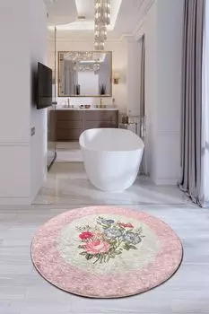 Mijolnir, Coco- CHL1665, разноцветный, коврики для ванной, 700 г/м, 100% микрополиамид, мультиколор