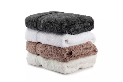 Mijolnir, Colorful 50 - Style 6, комплект полотенец (4 шт.), экрю, 100% ХЛОПОК, 50 x 100 см, бежевый